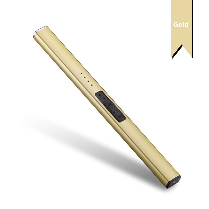 Outdoor Traveling/Camping Metal Lighter Pulse Charging Igniter