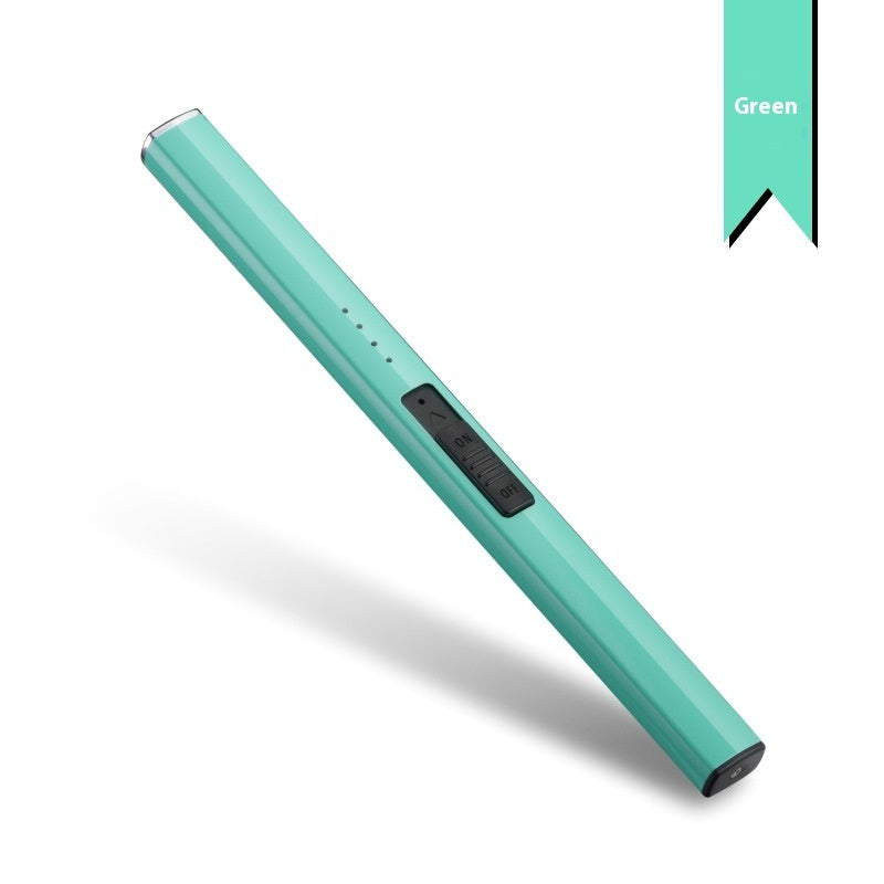 Outdoor Traveling/Camping Metal Lighter Pulse Charging Igniter