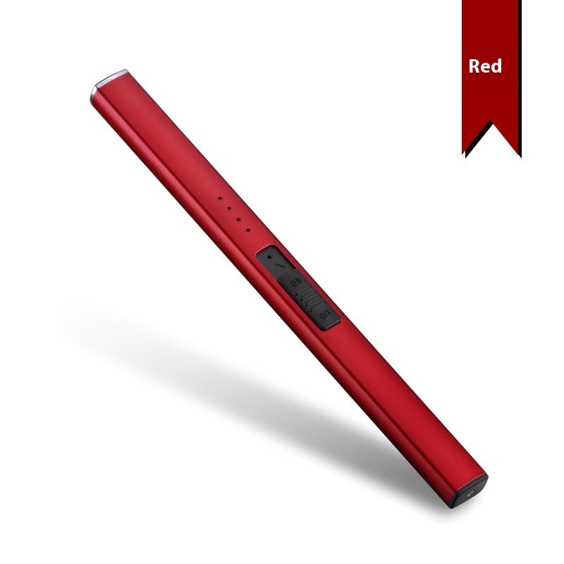 Outdoor Traveling/Camping Metal Lighter Pulse Charging Igniter